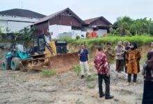 TWAP Samarinda Sidak Galian Tanah di Belakang Rumah Jabatan Wawali