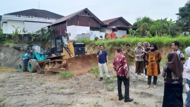 TWAP Samarinda Sidak Galian Tanah di Belakang Rumah Jabatan Wawali