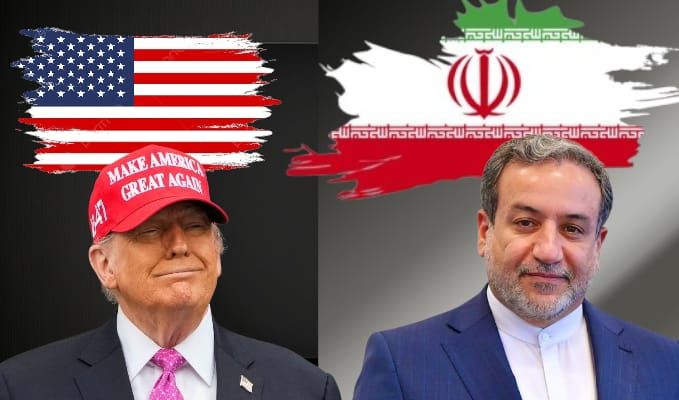 Menteri Luar Negeri Iran, Abbas Araghchi dan Presiden Amerika Serikat (AS) Donald Trump