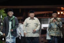 Presiden Prabowo Subianto menggelar silaturahmi dengan para kiai dan tokoh organisasi kemasyarakatan Islam