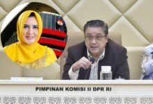 Wakil Ketua Komisi II DPR RI Dede Yusuf dan Bupati Pekalongan Fadia Arafiq