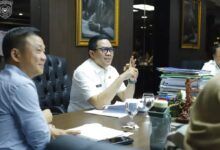 Wali Kota Samarinda, Andi Harun memimpin rapat paparan dan audiensi bersama PT Bumi Indah Eka Karsa