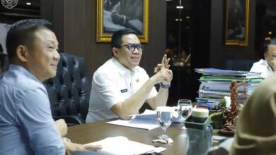 Wali Kota Samarinda, Andi Harun memimpin rapat paparan dan audiensi bersama PT Bumi Indah Eka Karsa