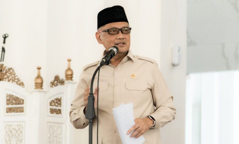 Menteri Haji dan Umrah (Menhaj) M. Irfan Yusuf atau Gus Irfan