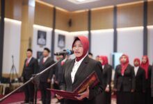 Neneng Chamelia Shanti resmi menjabat sebagai Sekretaris Daerah (Sekda) definitif Kota Samarinda.