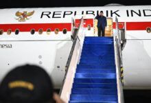 Prabowo bertolak menuju Moskow, Federasi Rusia, pada Minggu malam, 12 April 2026.