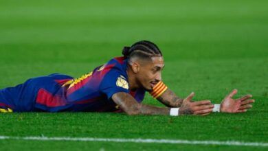 Raphinha alami cedera hamstring