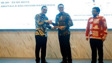 Kegiatan welcome dinner Rakorda Kominfo se-Kaltim 2026