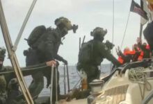 Pasukan Israel yang melakukan penyergapan terhadap kapal-kapal dalam konvoi kemanusiaan Global Sumud Flotilla (GSF)