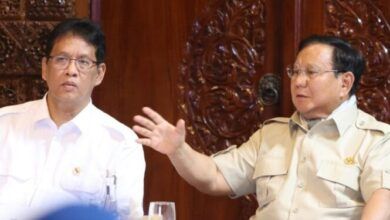 Presiden Prabowo Subianto dan Menteri Keuangan Purbaya Yudhi Sadewa