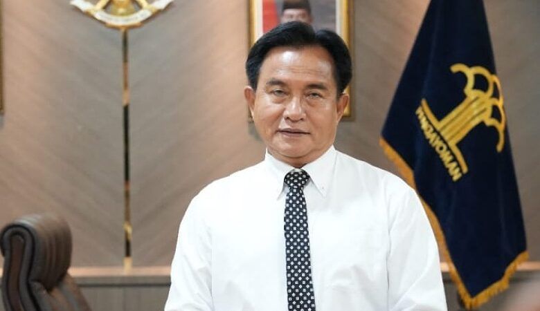 Menko Kumham Imipas Yusril Ihza Mahendra