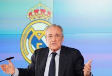 Presiden klub Real Madrid, Florentino Pérez