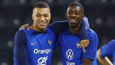 Pemain Timnas Prancis, Kylian Mbappe dan Ousmane Dembele