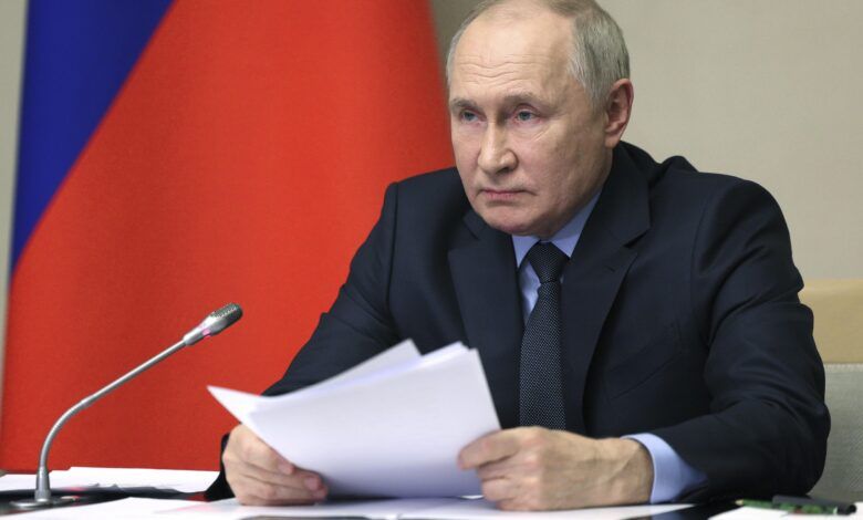 Presiden Rusia Vladimir Putin