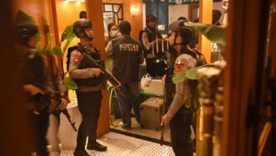 Korps Pemberantasan Tindak Pidana Korupsi (Kortas Tipidkor) Polri menggelar penggeledahan di sekitar 12 lokasi