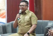 Saefuddin Zuhri saat memberikan ceramah dalam Pelatihan Kepemimpinan Administrator Angkatan I Tahun 2026