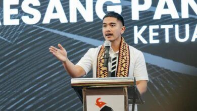 Ketua Umum Partai Solidaritas Indonesia (PSI) Kaesang Pangarep