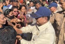 Presiden Prabowo Subianto Tinjau Pengungsian Korban Gempa NTT