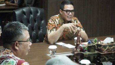 Wali Kota Samarinda Andi Harun saat menerima audiensi pengurus Badan Pimpinan Cabang (BPC) Perhimpunan Hotel dan Restoran Indonesia (PHRI) Kota Samarinda